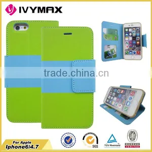 Leather Wallet Case for Apple Iphone 6 Cellphone Case Accessory thumbnail-3