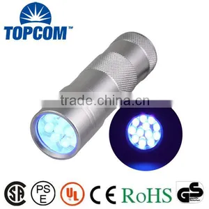 Mini Portable Torch 12 Led Black Light UV Flashlight Urine Detector thumbnail-1