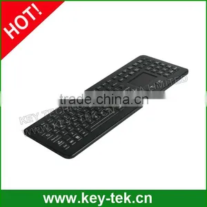 IP68 Design Medical White Keyboards With Touchpad, Desk Top Version thumbnail-2
