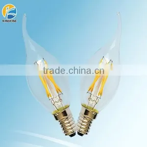 Full Glass E14 4W Dimmable Candle Led Filament Bulb thumbnail-1