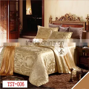 100% Silk 19mm Jacquard Queen Bedding Set thumbnail-5