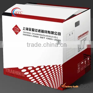 Hot Sale Logo Printed Customized Folding Round Kraft Paper Box thumbnail-4