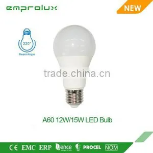 Led Bulb OEM Factory A60 A19 12W Dimmable 1055lm 200 Degree CE RoHS Certificates E27 E26 B22 Base High Lumen Super Bright Quality Choice thumbnail-3