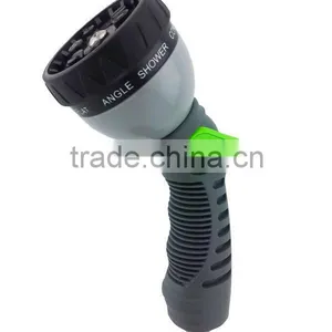 9 Patterns Thumb Control Metal Hose Nozzle Soft Grip TPR Coated #200 #112031 thumbnail-3