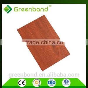 Wood Grain Aluminum Plastic Composite Board Panel for Kitchen Cabinets thumbnail-1
