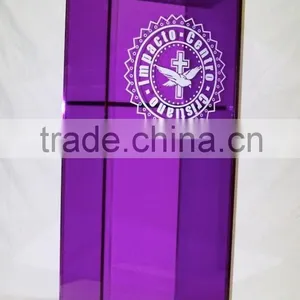 Detachable Modern Wholesale Customized Cheap Acrylic Podium/acrylic Pulpit/acrylic Lectern Stand Shenzhen Factory thumbnail-2
