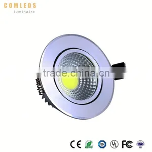 Brushed Silver 3-24w Square Led Downlight thumbnail-4