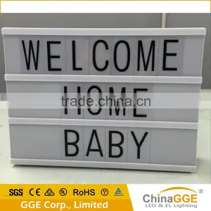 Cinema Free Retro Combination Lightbox Cinematic Style Light Box With Letters thumbnail-2