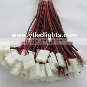 Led Striplight Connector 8mm Led Strip Connector With Line at One End for 3528smd Led Strip Length 60cm thumbnail-4