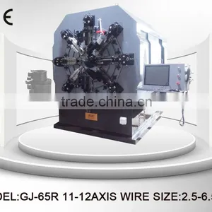 GJ-60R 12 Axis Camless Wire Rotating Spring Machine thumbnail-1