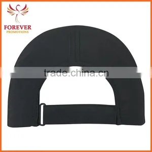 Chinese Supplier Ployester Black Baseball Cap With Reflective Sandwich Visor Hat thumbnail-6