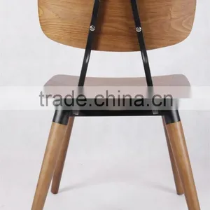 2016 New Design Restaurant Furniture Walnut/Ash Wood Dining Chair thumbnail-4