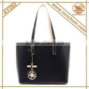 2016 New Model Wholesale Cheap Designer Fashion PU Leather Lady Handbags thumbnail-4