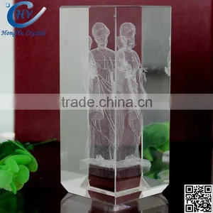 New Custom Cheap 3D Laser Crystal Engraving Model thumbnail-2