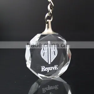 K9 Crystal Glass Keychain With Inner Laser Engraving Key Holders thumbnail-2