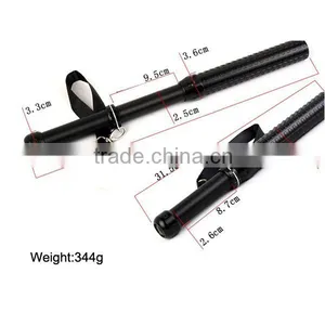 1180 Multi-function Self-defense Rechargeable Baseball Shape 1101 Police Security Flashlight thumbnail-3
