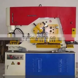Q35Y-16 Hydraulic Iron Worker,plate Sheet Punching and Shearing Machine thumbnail-3