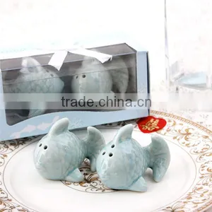 Wedding Favors Two Lovely Fishes Salt&Pepper Shakers thumbnail-2