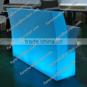 Acrylic Material Led Bar Table Counter Nightclub Bar Furniture thumbnail-3
