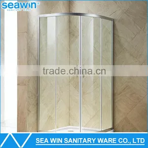 Sector Frameless Tempered Glass Hinge Shower Enclosure Shower Screen thumbnail-1