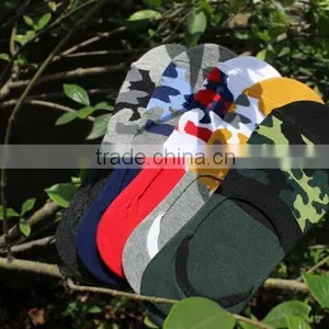 High Quality Thick Custom Colorful Camo Women's Camo Ankle Socks thumbnail-6