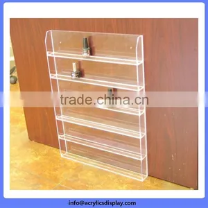 Made in China Hot Sale Promotion Small Clear Acrylic Nail Polish Display thumbnail-1