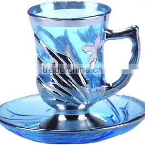Silver Plating Small Cups and Saucers thumbnail-2