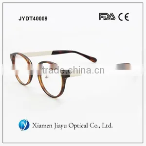 Fashionable Round Acetate Eyeglass Frames For Unisex thumbnail-1