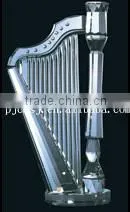 High Quality Crystal Musical Instrument for Souvenirs thumbnail-1