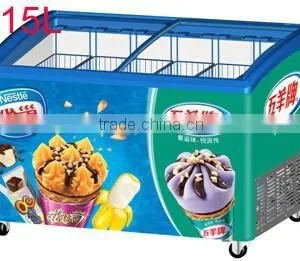 Ice Cream Display Freezer for Supermarket thumbnail-4