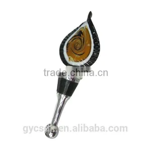 Tear Drop Shaped Murano Glass Hand Craft Wine Accessory thumbnail-3