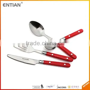 Stainless Steel Cutlery Black Handle, Cutlery Sets 24pcs, Set Cutlery thumbnail-3