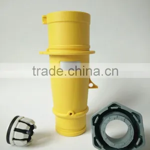 JESIRO 3P32A 4h 110V Waterproof German Female Industrial Plug & Socket thumbnail-1