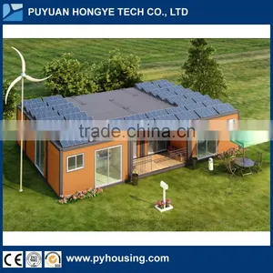 2016 China New Prefab Homes Modular Villa Prefab Flat Packed Container House thumbnail-3