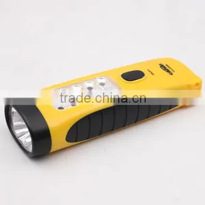 Torch Light Dry Battery Led Flashlight Plastic Torch With Radio thumbnail-4