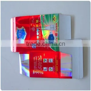 Coated Laser Film Paper Board Tooth Paste Packaging Boxes thumbnail-3
