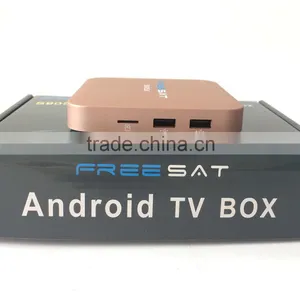 New Freesat S905X Android TV Box Satellite Receiver Amlogic S905X Quad Core 2G+8G 4K STB OTT Box Support Kodi Bluetooth WIFI thumbnail-4