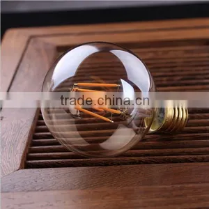 G80 LED Filament Bulb 4W 6W 8W Warm White 2700K Globe LED Light Bulb E27 110V 220V thumbnail-3