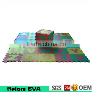 Melors Cartoon Portable Colorful Vivid Pattern Practic Playground Eva Foam Play Mat for Crawling Assembled Supplier thumbnail-6