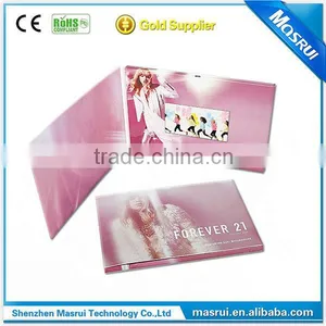 China Supplier Premium Quality 4.3 " LCD Screen Birthday Greeting Cards thumbnail-1