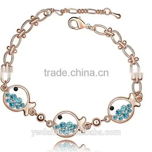 Daihe Small Fish With High Quality Crystal Bracelet thumbnail-2