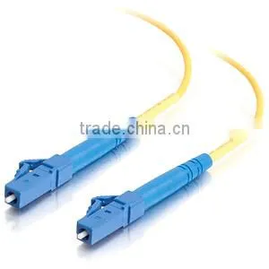 20m LC-LC 9/125 OS1 Simplex Singlemode PVC Fiber Optic Cable (LSZH) thumbnail-1