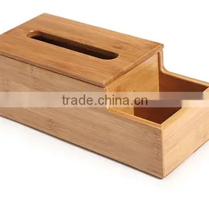 Totally Bamboo Multi-function Napkin/Tissue and Sundries Storage Box thumbnail-3