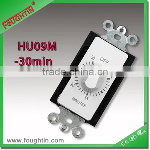 30 MIN COUNTDOWN IN WALL MECHANICAL SPRING WOUND TIMER thumbnail-1