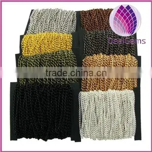 2.5mm Gold/bronze/copper/silver Plated Iron Neck Chain Designs thumbnail-1