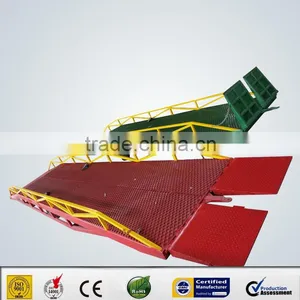 CE Approved Adjustable Mobile Loading Ramp thumbnail-1