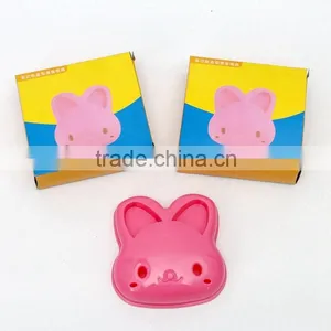 Plastic Rabbit Sandwich Crust Cutter DIY Bread Mold thumbnail-4