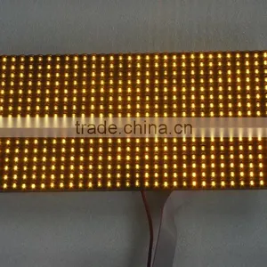 Single Amber Yellow Color 16X32 PH10 LED Module for Outdoor Screen thumbnail-1