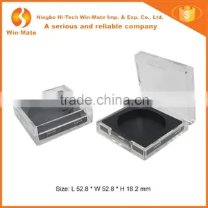 Pan Size 36.5 mm Mini Best Transparent Plastic Empty Foudation Container thumbnail-1