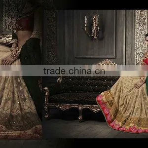 Buy Designer Lenenga Saree Online thumbnail-4